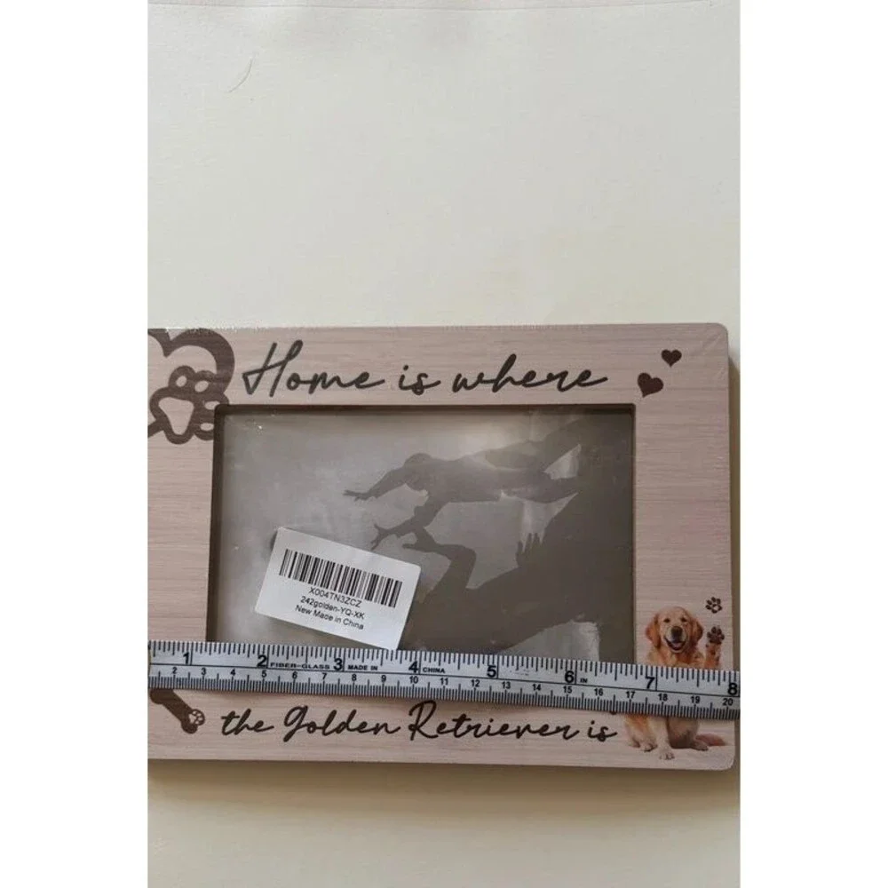 Golden Retriever Dog Picture Frame Pet Photo Holder Dog Mom Lover Gift Decor